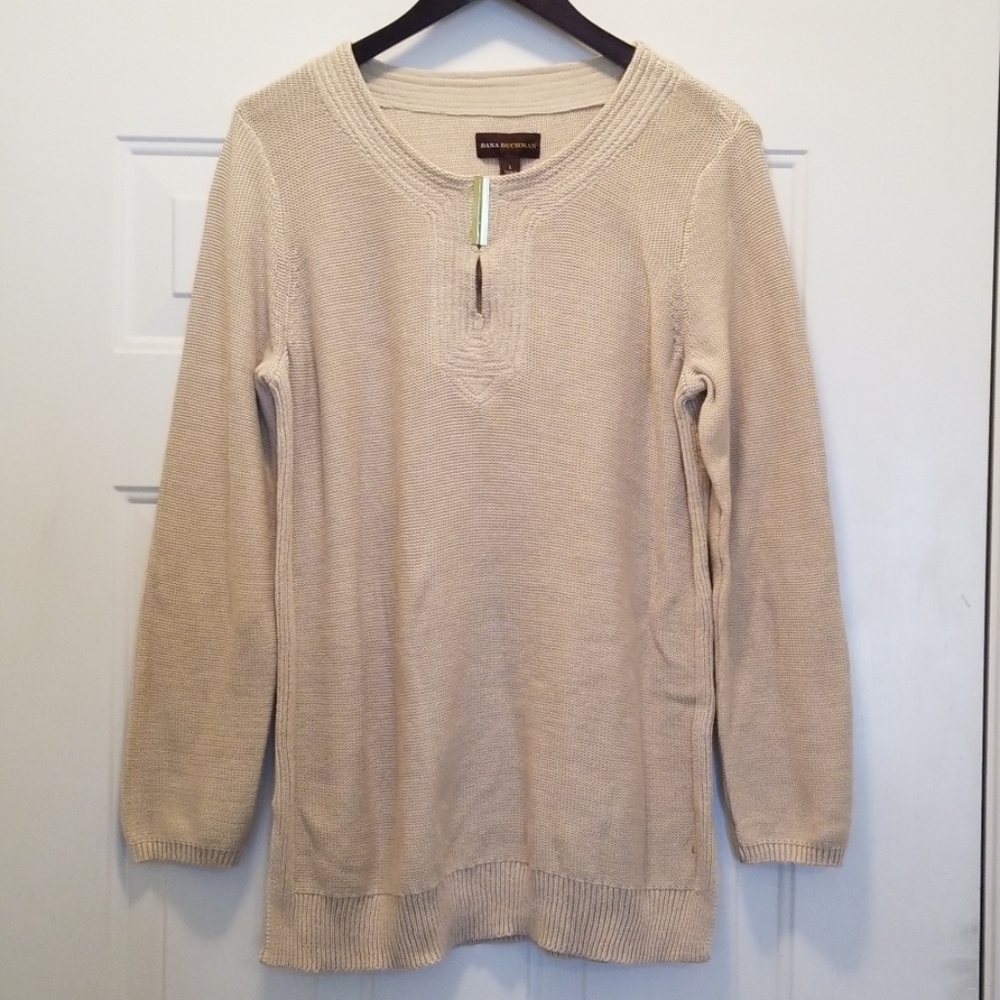 Dana Buchman Tan Sweater